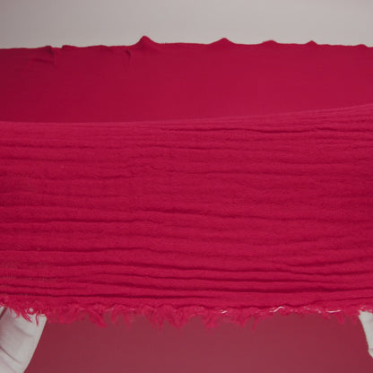 Double Cotton Gauze - True Red - Talamanca Collection