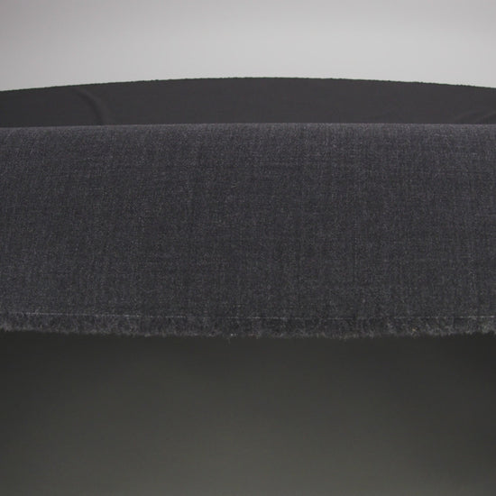 Italian Dark Gray Wool-Spandex Suiting - Image 5 of 5