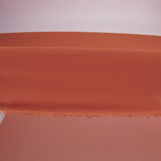 Accordion Pleated Chiffon - Burnt Orange - Etereo Collection - Image 5 of 5