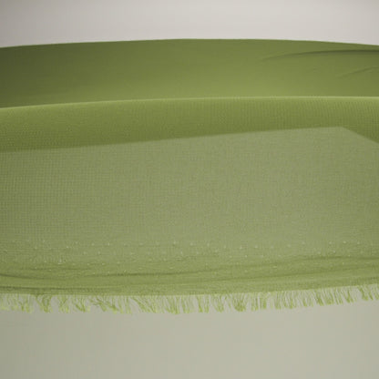 Polyester High-Multi Chiffon - Pesto Green - Netta Collection by Mood