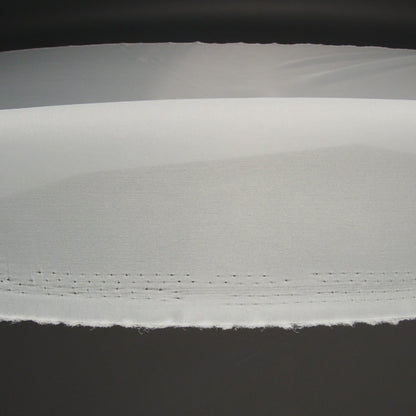 Satin-Faced Polyester Organza - Bright White - Ardea Collection by Mood