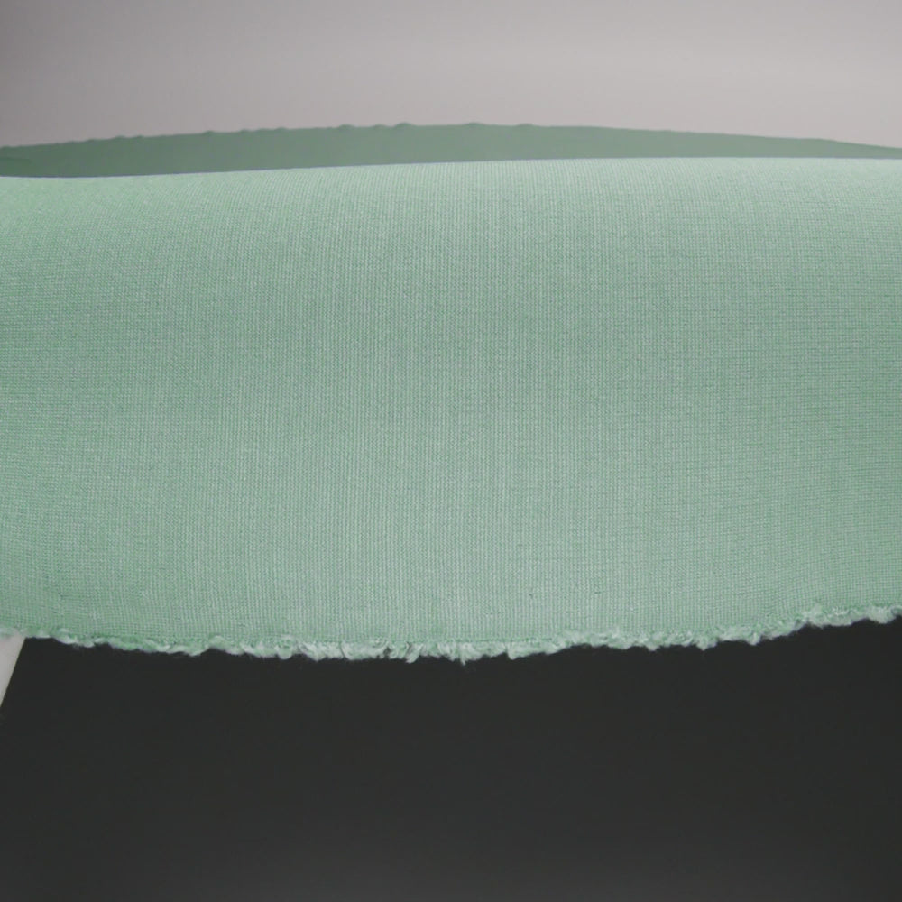 Stretch Ponte Knit - Blue Gray - Papilio Collection - Image 6 of 7