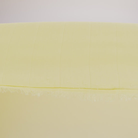 Accordion Pleated Chiffon - Mellow Yellow - Etereo Collection - Image 5 of 5