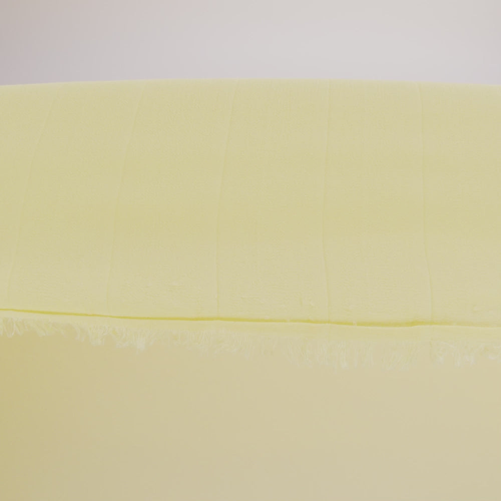 Accordion Pleated Chiffon - Mellow Yellow - Etereo Collection - Image 5 of 5