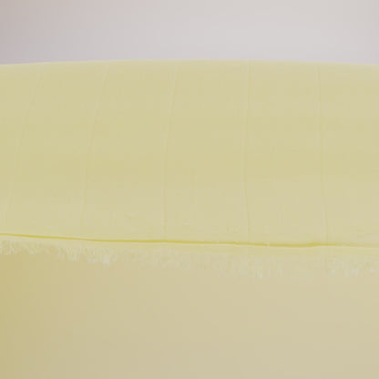 Accordion Pleated Chiffon - Mellow Yellow - Etereo Collection