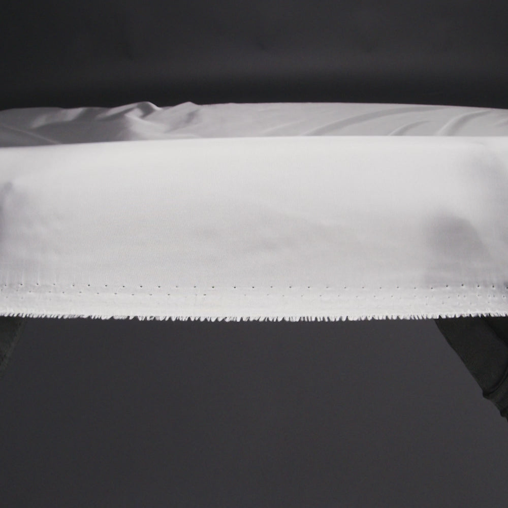 Polyester Lining Fabric - White - Margot Collection - Image 5 of 5