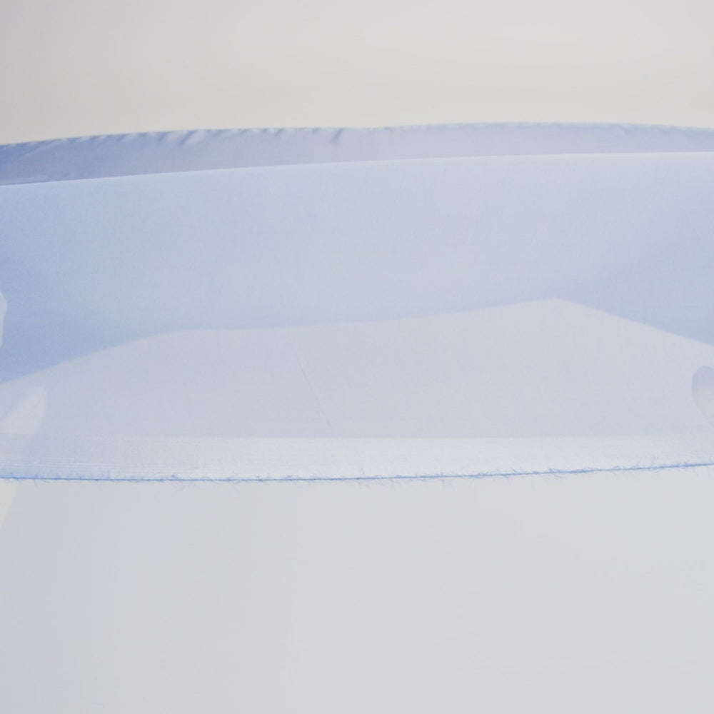 Chiffon-Like Silk Voile - Periwinkle - Adelaide Collection - Image 6 of 7