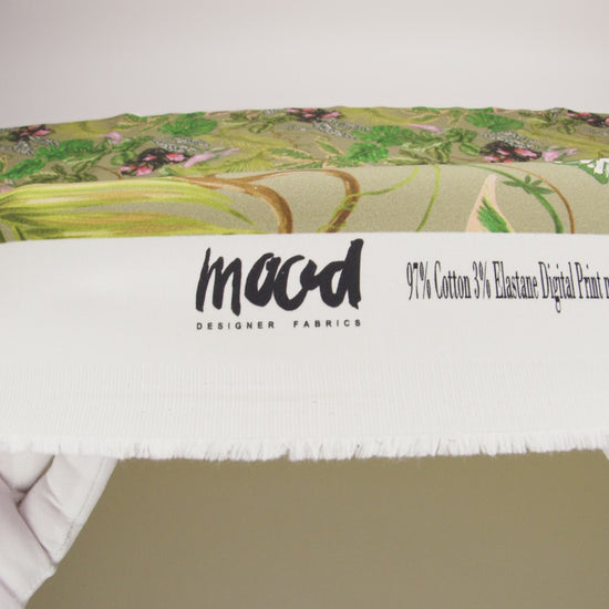 Mood Exclusive Be Leaf in Me Stretch Cotton Sateen - Image 6 of 6