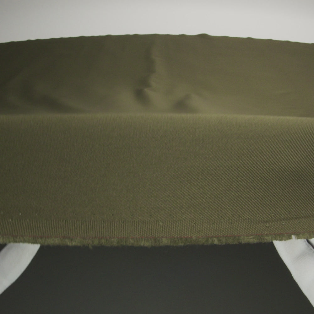 Organic Cotton Twill - Olive - Stratton Collection - Image 6 of 7