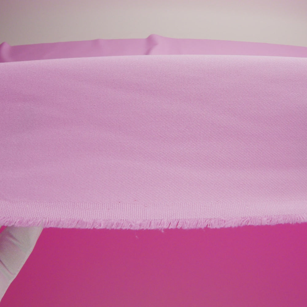Organic Cotton Twill - Pink - Stratton Collection - Image 4 of 5