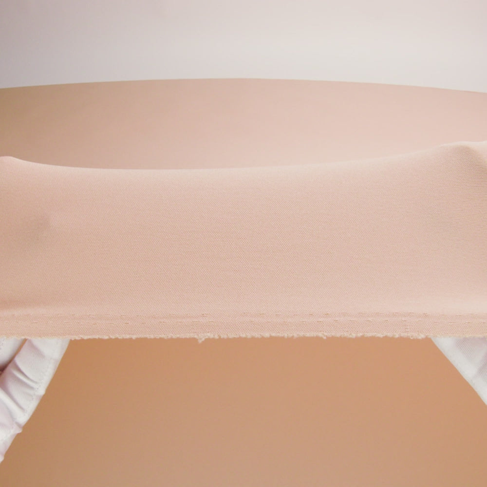 Polyester Pongee Knit Lining - Pale Orange - Luca Collection - Image 2 of 2