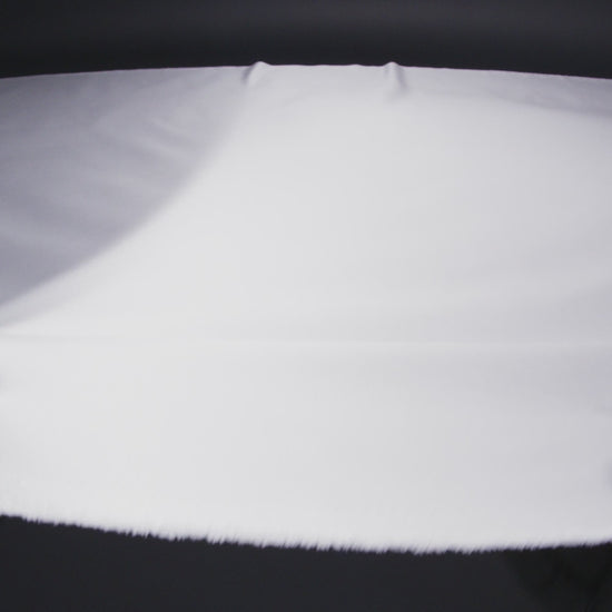 Premium Polyester Satin - Bright White - Gavia Collection by Mood - Image 7 of 8