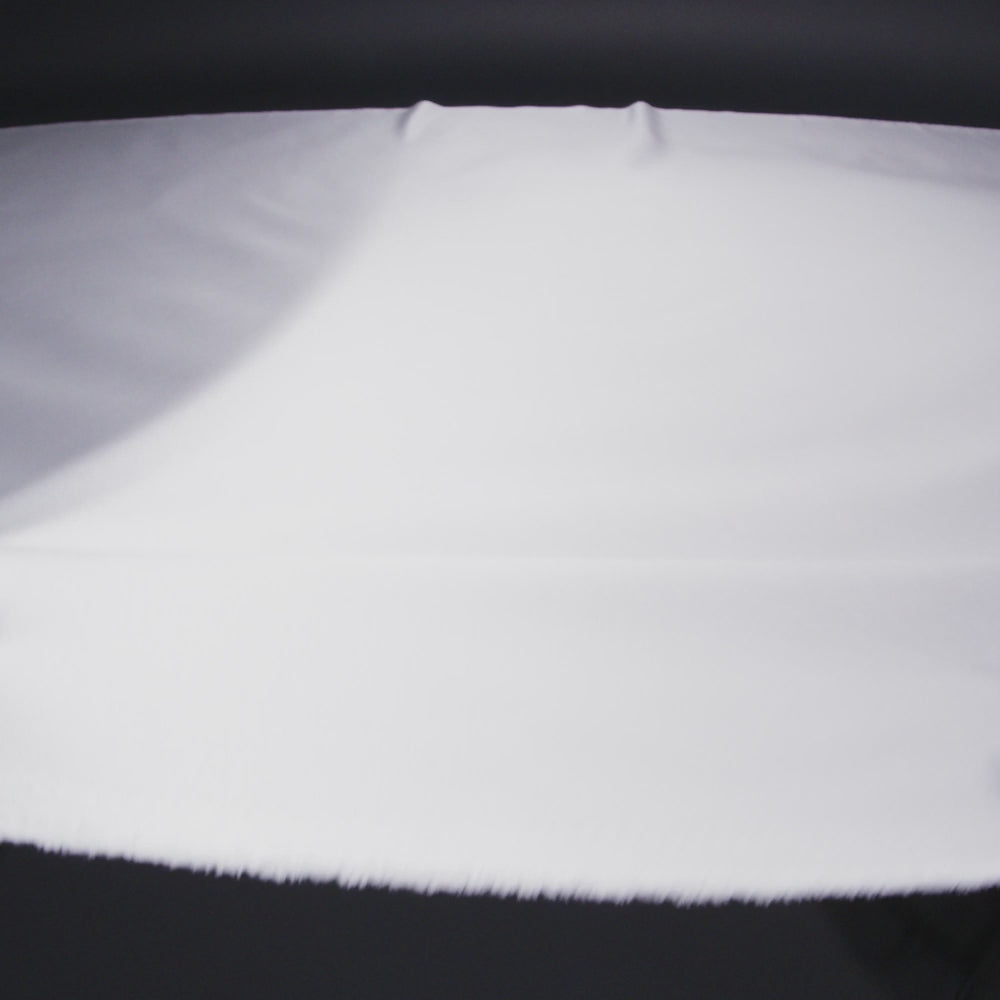 Premium Polyester Satin - Bright White - Gavia Collection by Mood - Image 7 of 8
