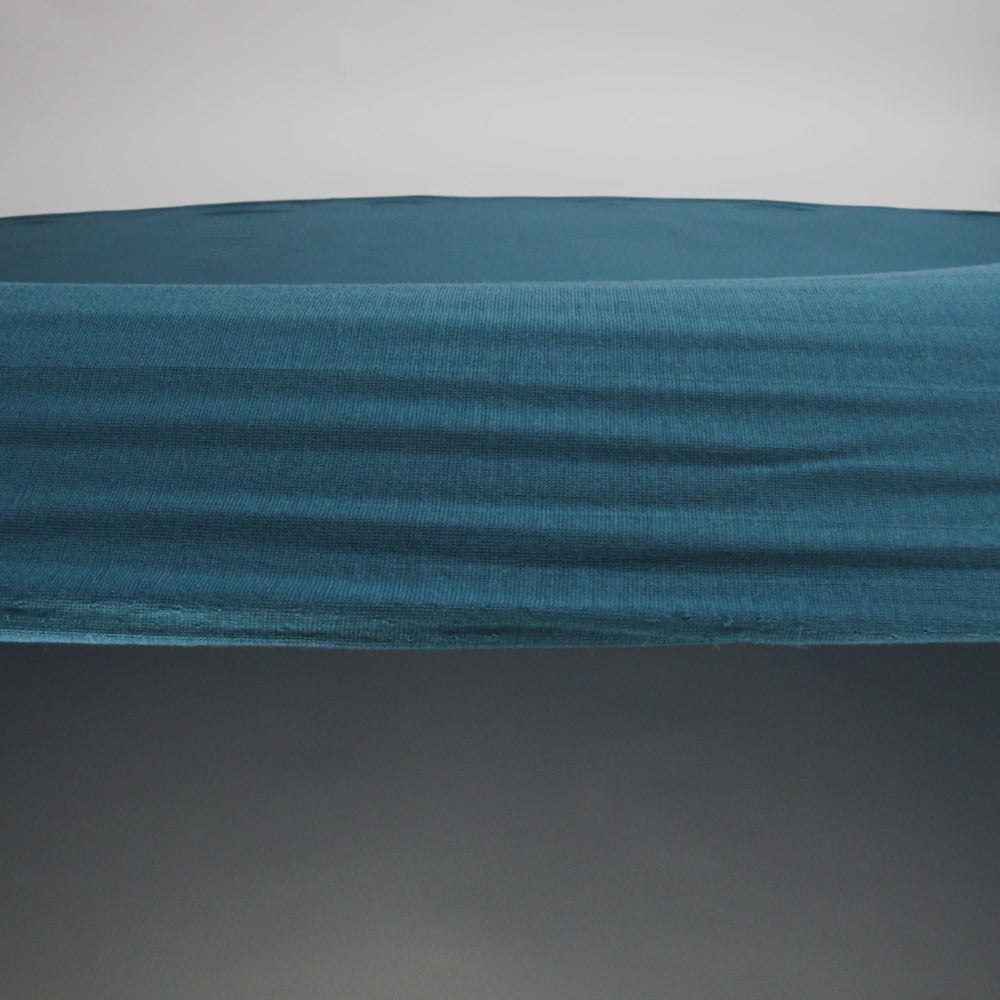 Stretch Tencel Jersey Knit - Deep Ocean Blue - Designer Deadstock - Image 6 of 6