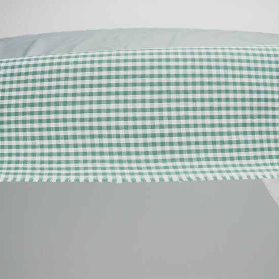 Organic Cotton Gingham 0.125" - Emerald - Campinas Collection - Image 5 of 6