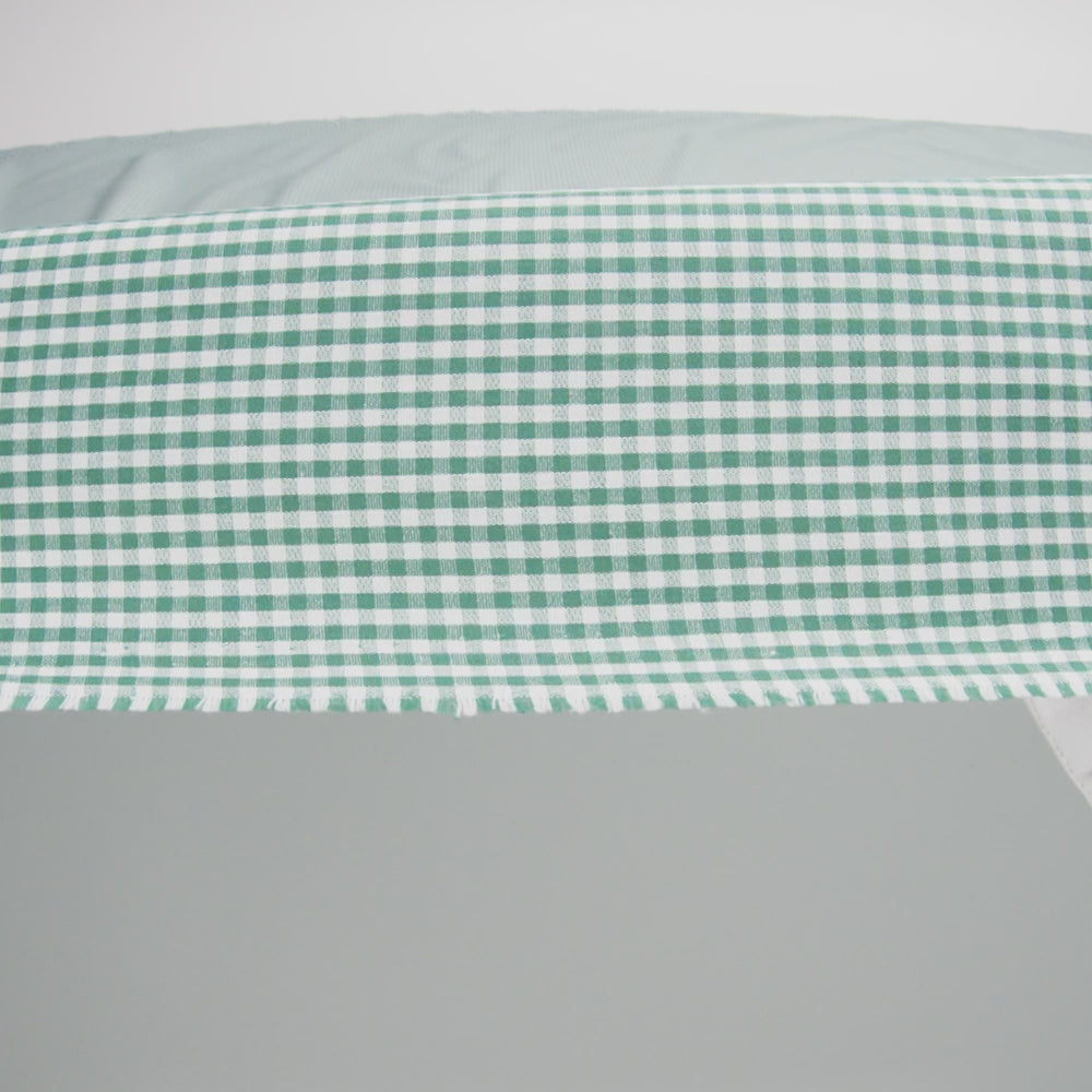 Organic Cotton Gingham 0.125" - Emerald - Campinas Collection - Image 5 of 6