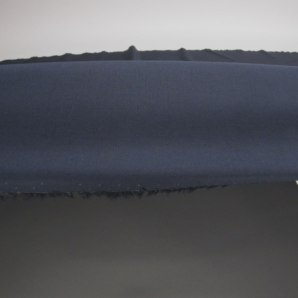 Stretch Cotton Poplin - Navy - Chancay Collection - Image 7 of 7