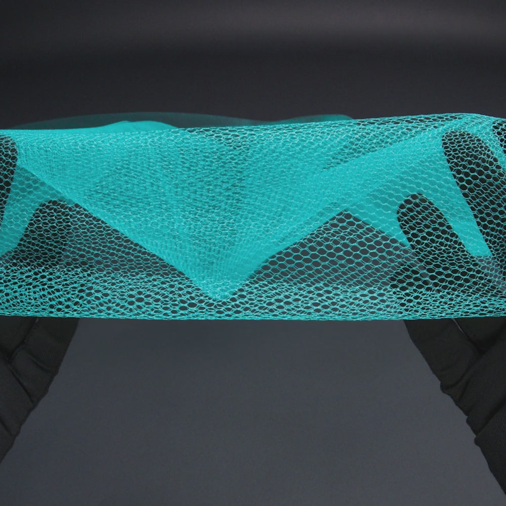 Nylon Net Tulle - Teal - Gianna Collection - Image 4 of 4