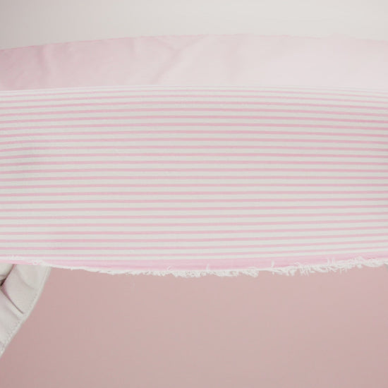 Organic Cotton Seersucker - Pink Stripes - Brasilia Collection - Image 5 of 6
