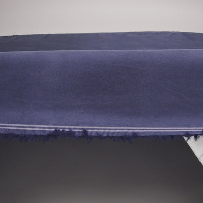 Washed Copper and Rayon Twill - Navy - Darcy Collection