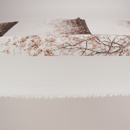 Mood Exclusive Celestial Canopy White Cotton Voile