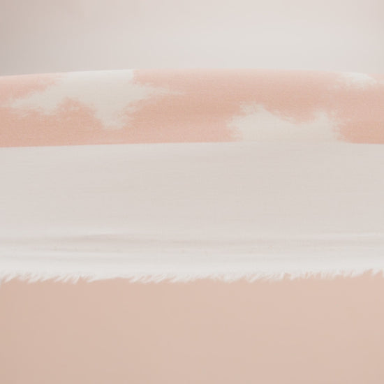 Mood Exclusive Peach Head in the Clouds Stretch Cotton Poplin - Image 6 of 6