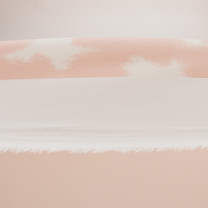 Mood Exclusive Peach Head in the Clouds Stretch Cotton Poplin