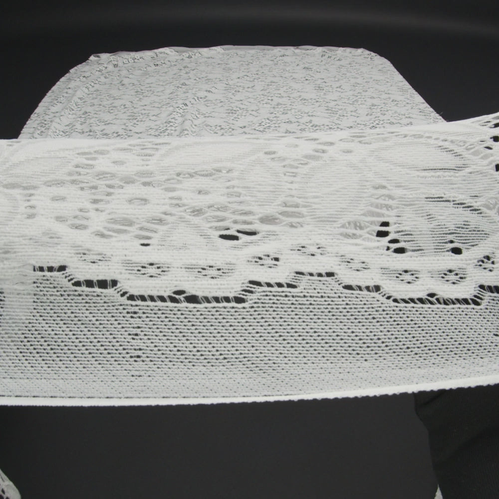 Stretch Lace - White Floral - Katerina Collection - Image 6 of 6
