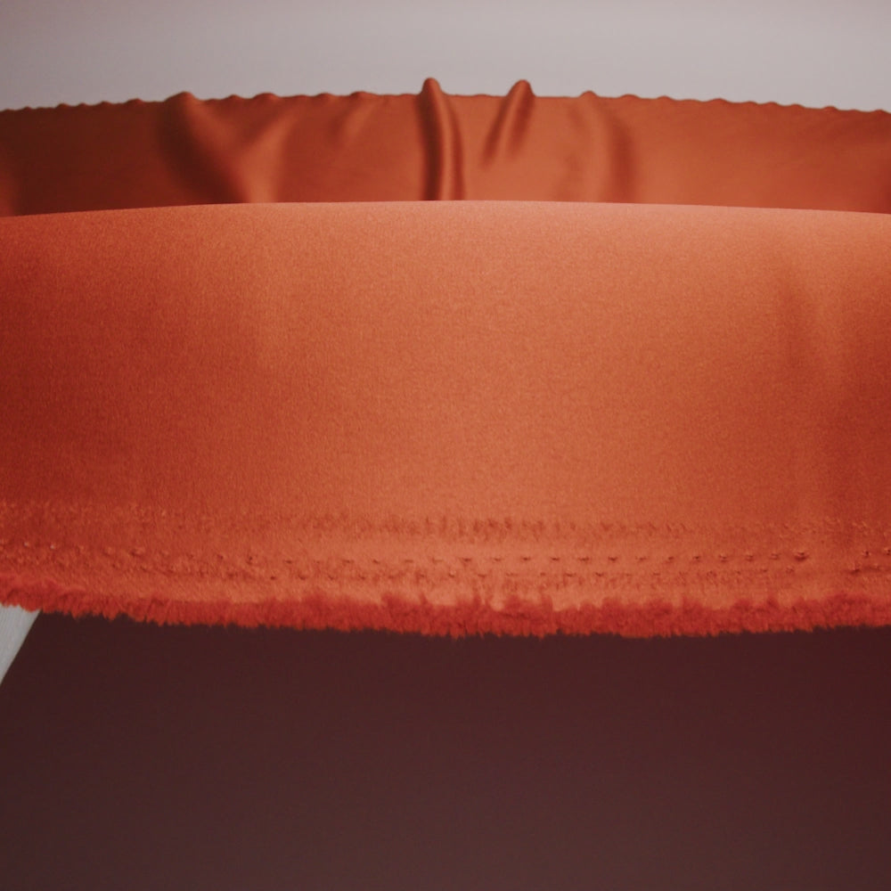 Premium Polyester Satin - Burnt Orange - Gavia Collection by Mood - Image 7 of 8