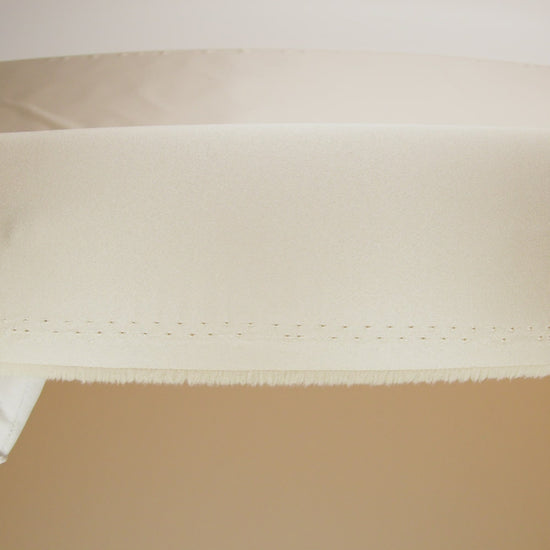 Polyester Satin - Creme Beige - Reverie Collection - Image 6 of 6