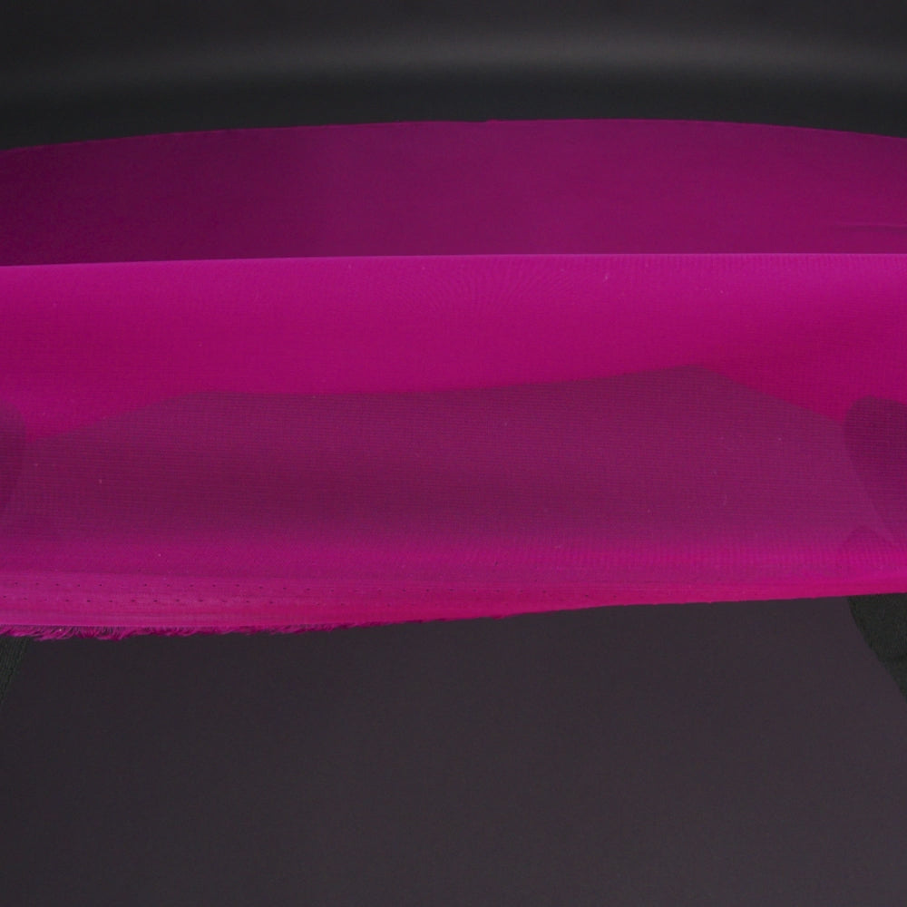 Polyester Chiffon - Magenta - Regina Collection - Image 5 of 5