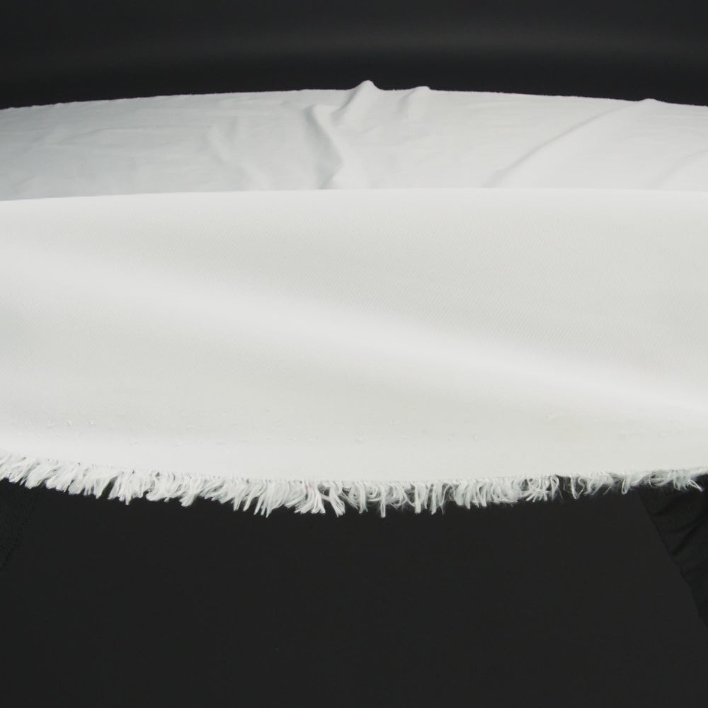 Water-Resistant Polyester Twill - White - Fisher Collection - Image 5 of 5