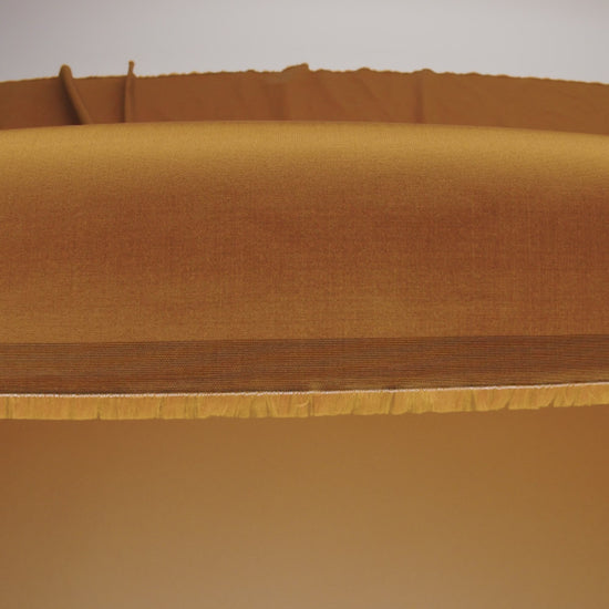 Polyester Taffeta - Plain Dyed Apricot Orange - Bellamy Collection - Image 5 of 6