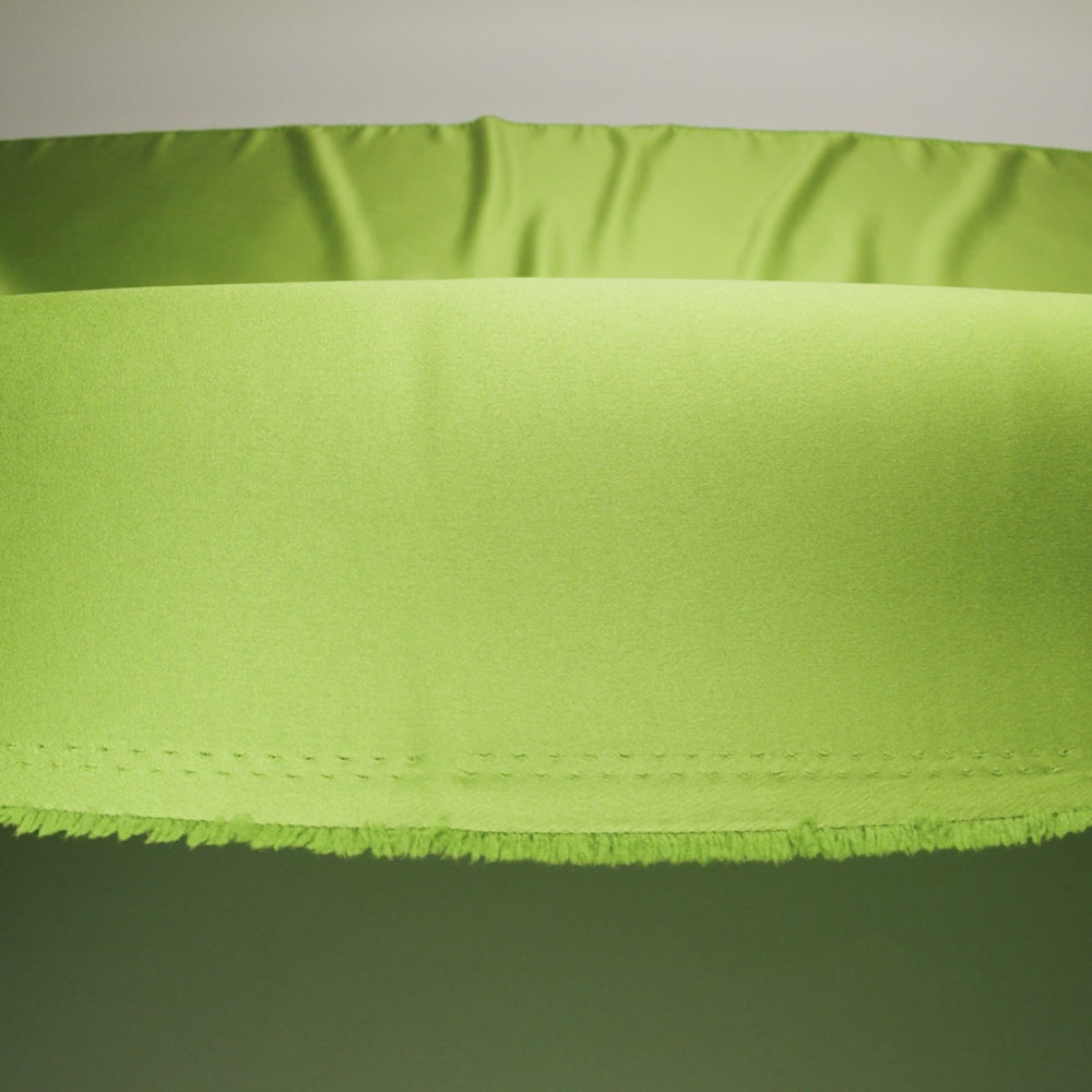 Premium Polyester Satin - Peridot Green - Gavia Collection by Mood - Image 7 of 8