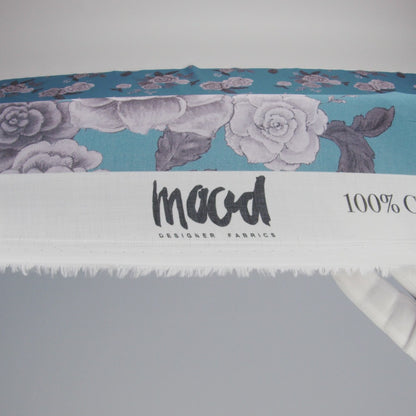 Mood Exclusive Blue Gardener's Gift Cotton Voile