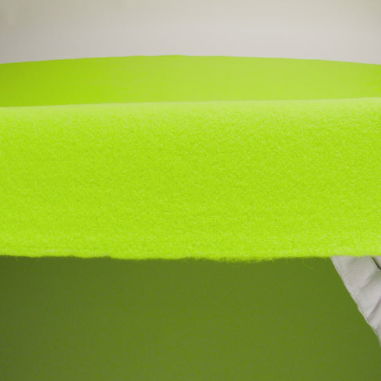 Wool and Cashmere Coating Made in Italy - Lime - Alberini Collection - Image 7 of 8