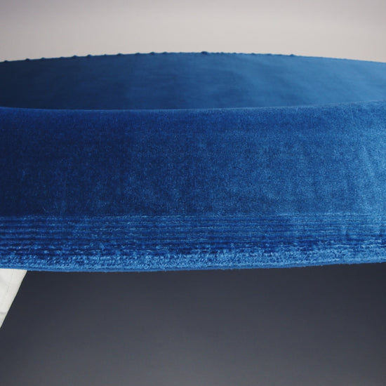 Stretch Velour - Brilliant Blue - Persica Collection - Image 5 of 5