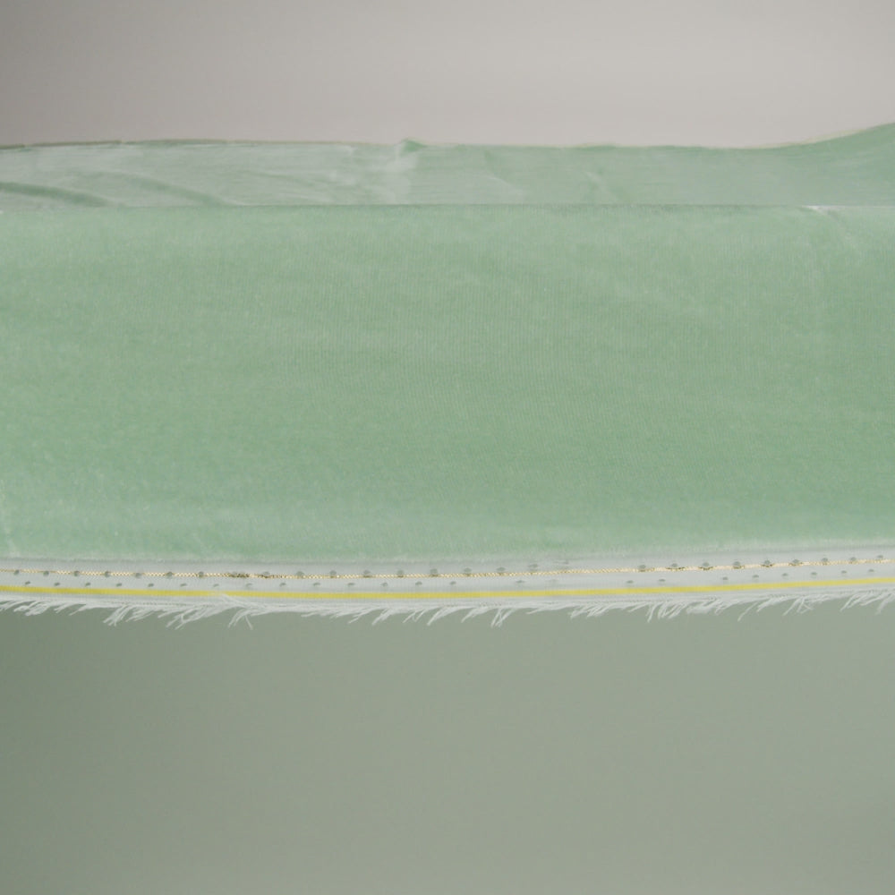 Rayon-Silk Velvet - Mint - Cicero Collection - Image 6 of 6