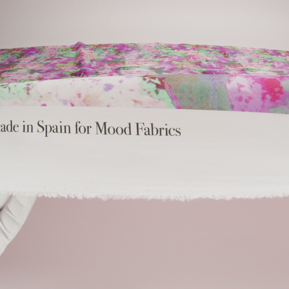 Mood Exclusive Pink Botanical Trip Cotton Poplin - Image 6 of 7