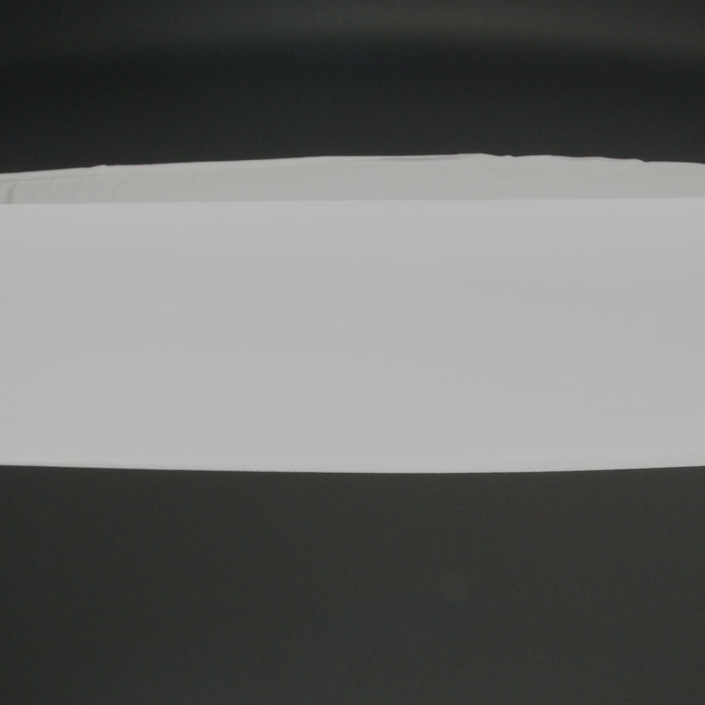 White Lightweight Stretch Polyester Tricot - Image 6 of 6