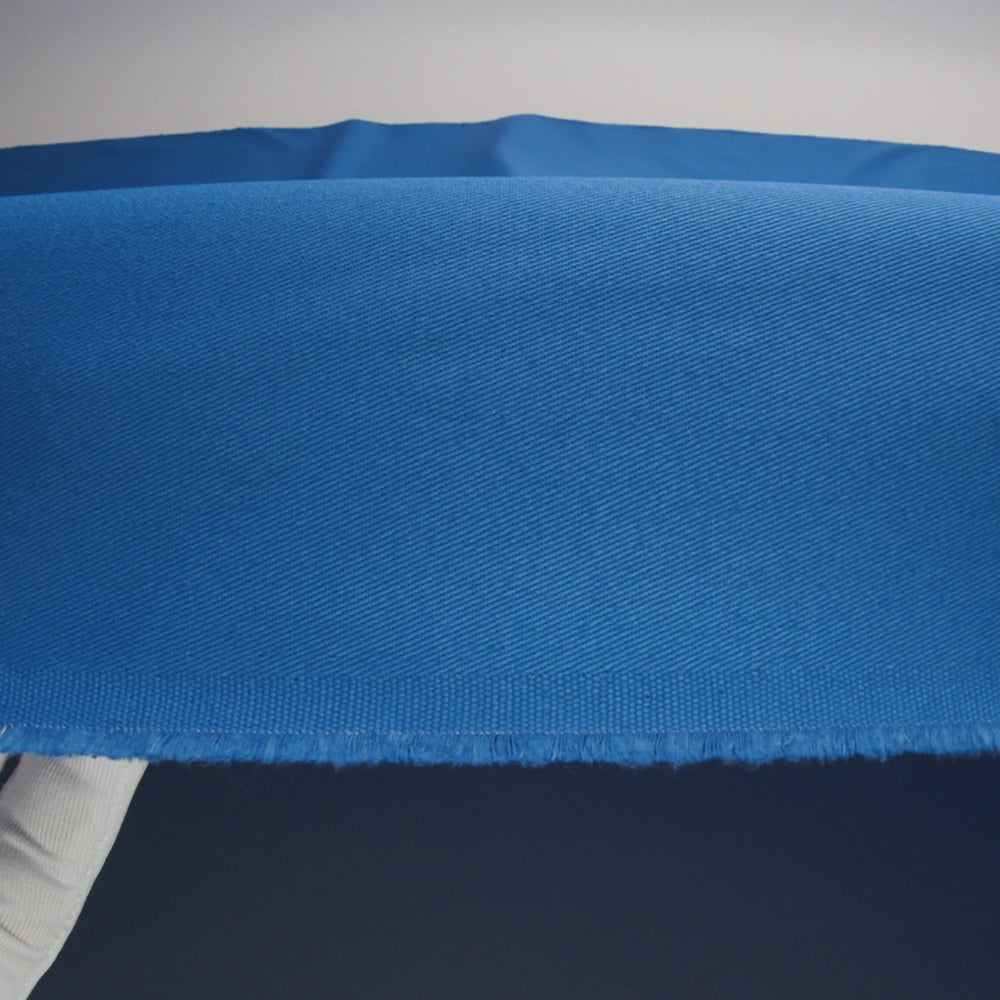 Organic Cotton Twill - Marine Blue - Stratton Collection - Image 5 of 6