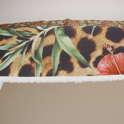 Mercerized Organic Egyptian Cotton Shirting - Floral and Fauna - Ravello Collection