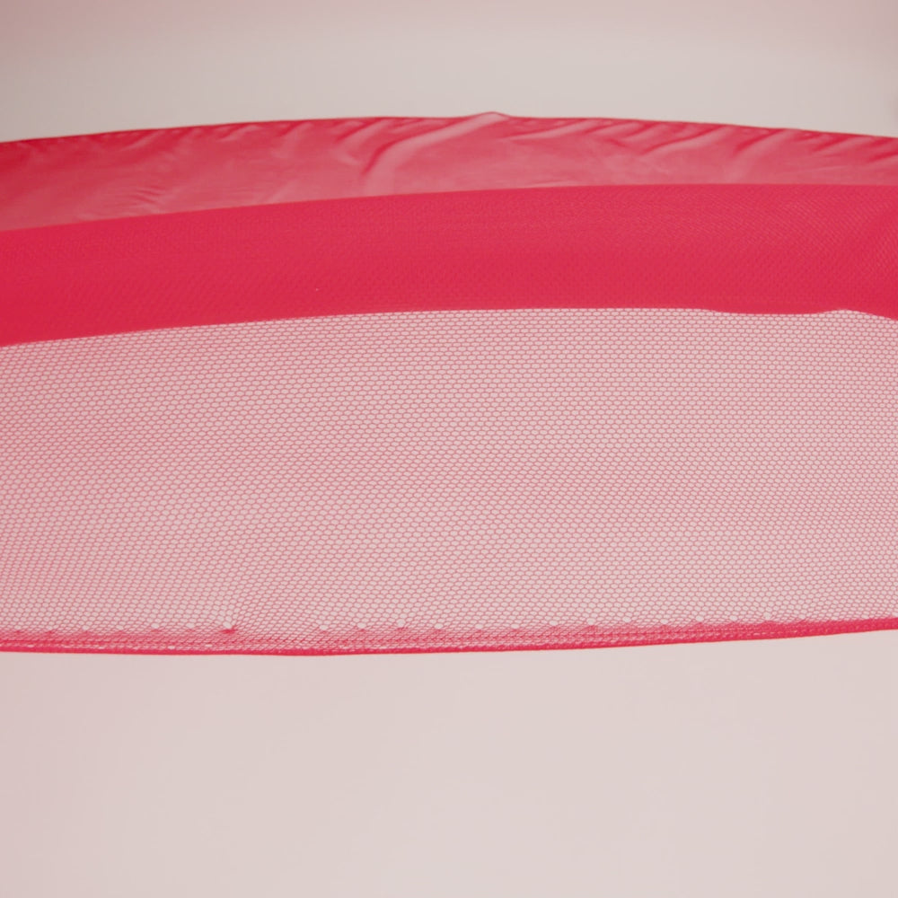 Soft Nylon Tulle - Bright Red - Leonardo Collection - Image 6 of 7