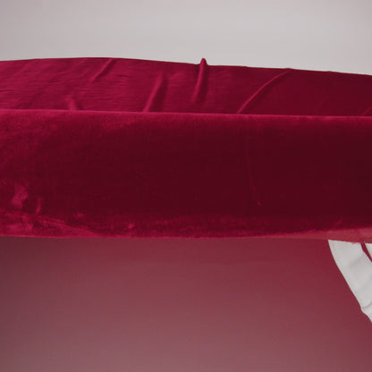 Soft Rayon-Silk Velvet - Garnet - Cicero Collection