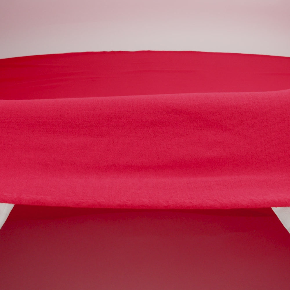 Fleece-Backed Stretch Cotton Knit - Red - Cecil Collection - Image 5 of 5