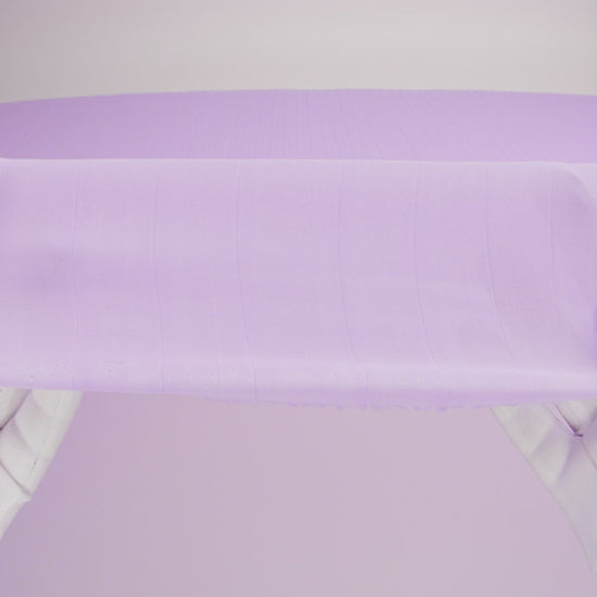 Accordion Pleated Chiffon - Easter Egg Purple - Etereo Collection - Image 5 of 5