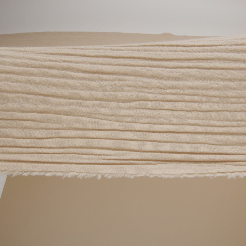 Double Cotton Gauze - Beige - Talamanca Collection - Image 5 of 5