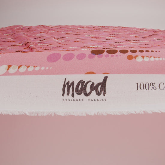 Mood Exclusive Pink Rain on Me Cotton Crepe - Image 6 of 6