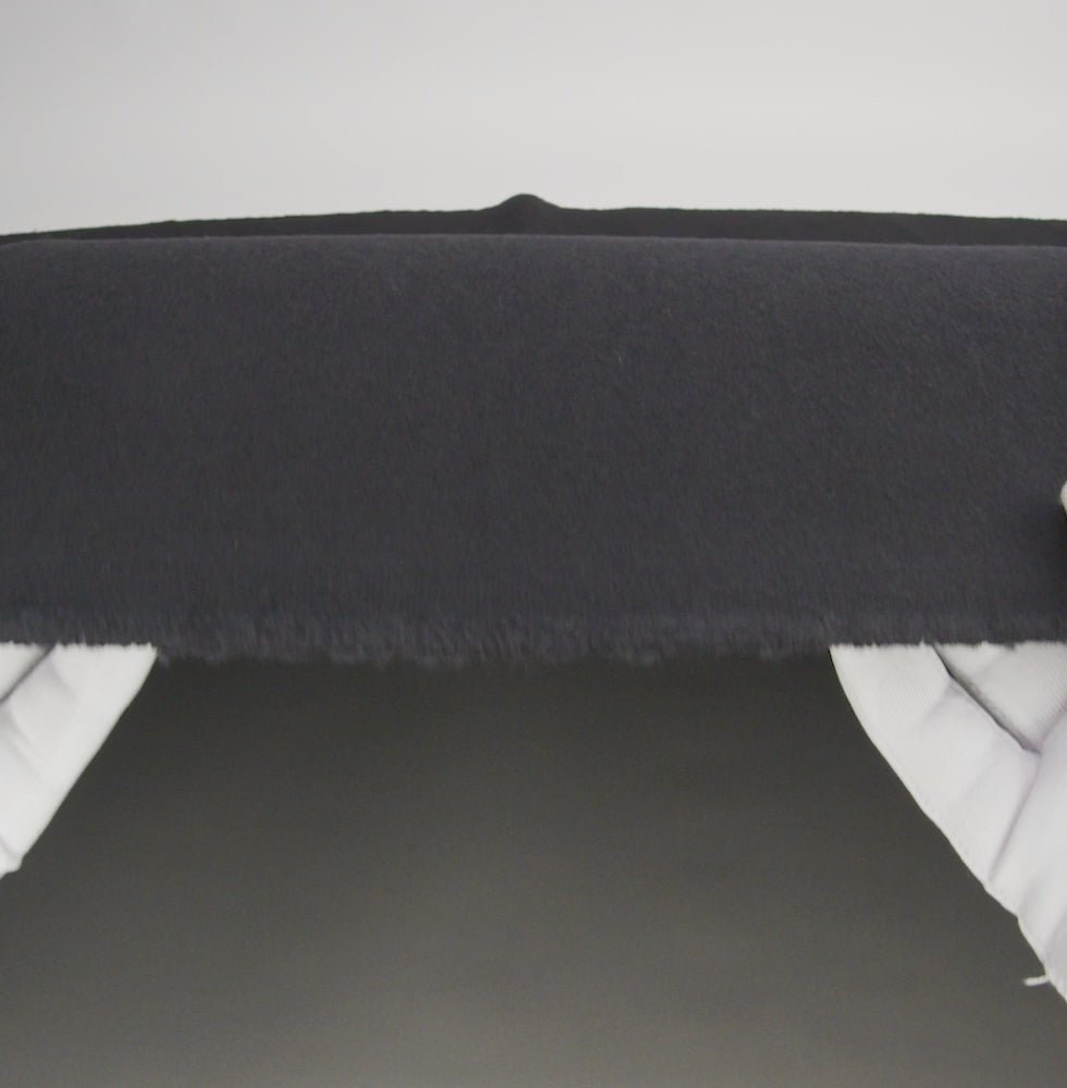 Brushed Cotton Duvetyne 16oz - Black - Image 5 of 5