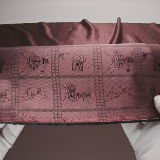 Dusty Rose Picturesque Jacquard Lining - Image 6 of 7